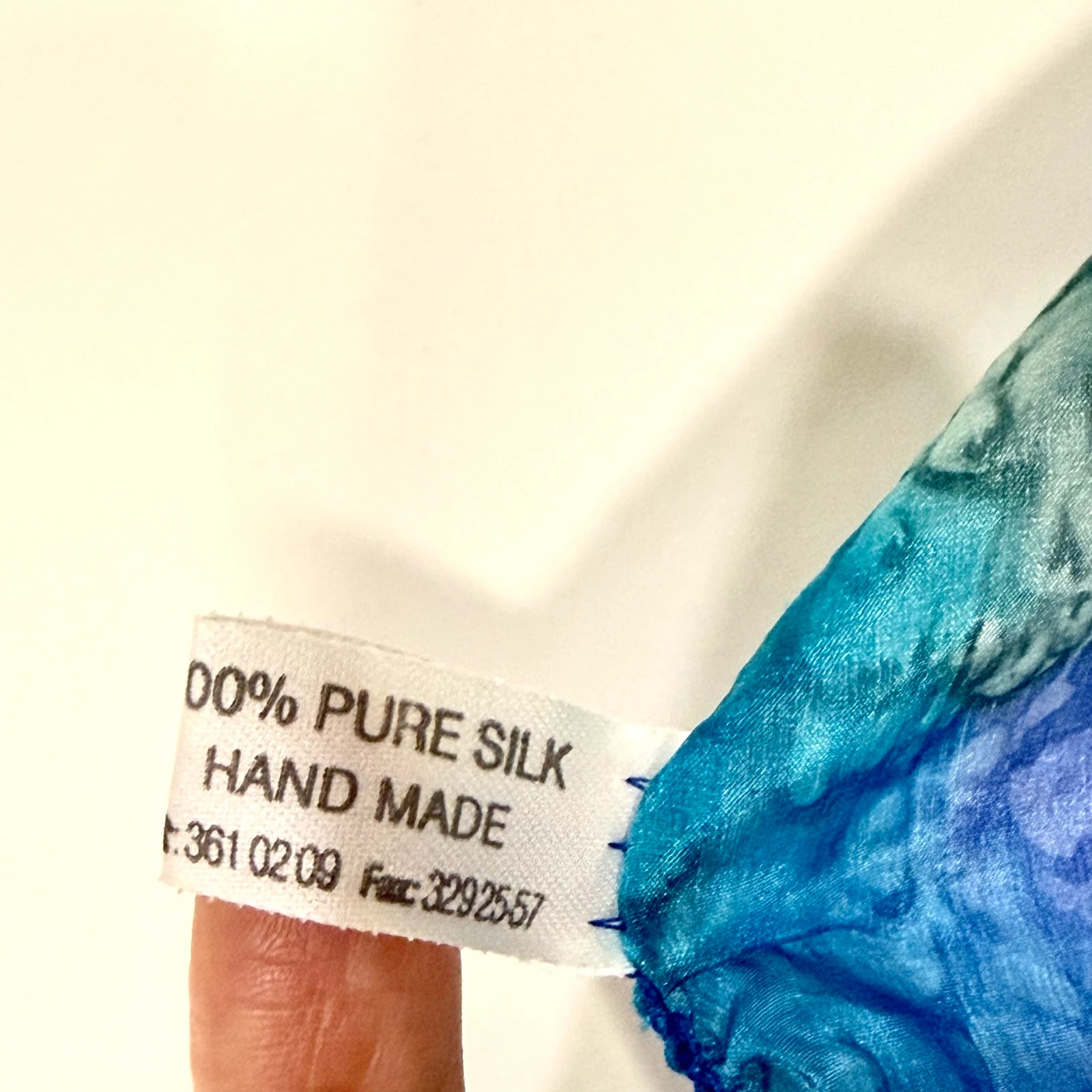 Vintage! Pañuelo seda efecto batik – photo 11